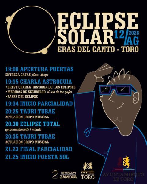 Toro celebrar&aacute; el eclipse solar de 2026 con una programaci&oacute;n especial para todos los p&uacute;blicos 