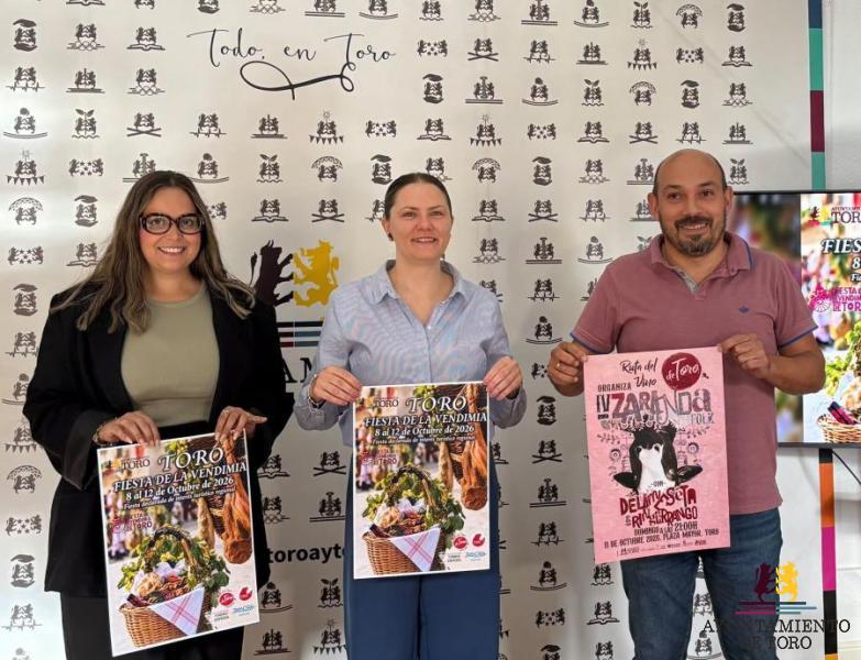 Presentada la programaci&oacute;n para la Fiesta de la Vendimia de Toro 2026