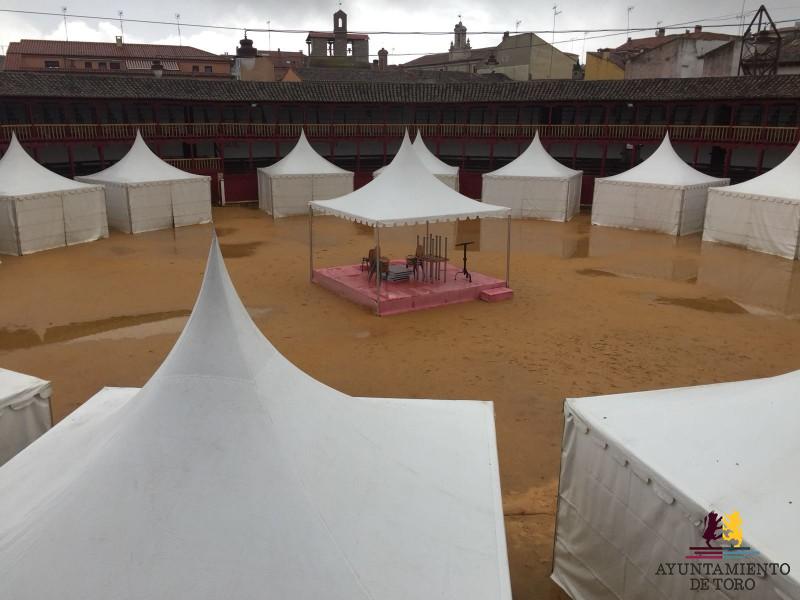 La Feria del Vino de Toro se aplaza al fin de semana que viene debido a la lluvia
