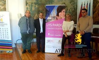 Lys Pardo, hija de Juan Pardo, visita Toro en un concierto solidario a favor de la GEPAC