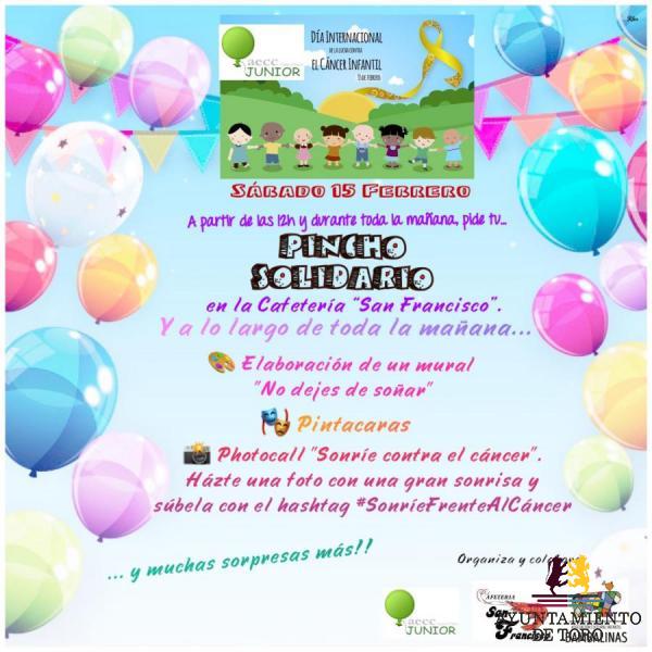 Bambalinas ofrece el s&aacute;bado un ``pincho solidario`` contra el c&aacute;ncer infantil
