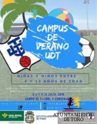 La UD Toresana proyecta el campus de verano UDT