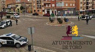La Guardia Civil despliega un nuevo control en Toro para vigilar el cumplimiento de las restricciones