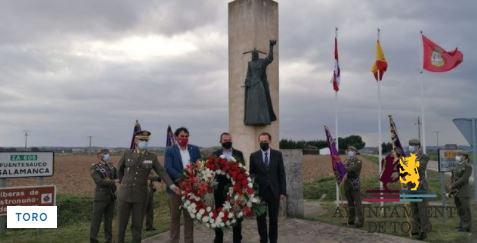 Homenaje a los ca&iacute;dos en la Batalla de Toro de 1476