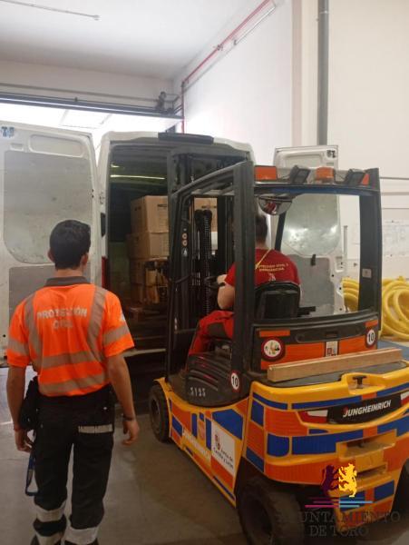La Agrupaci&oacute;n de Protecci&oacute;n Civil de Toro recibe nuevo material para emergencias 